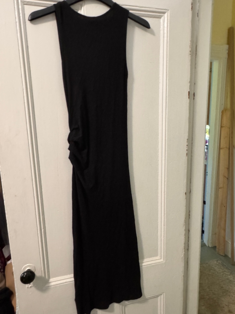 Zara draped midi dress